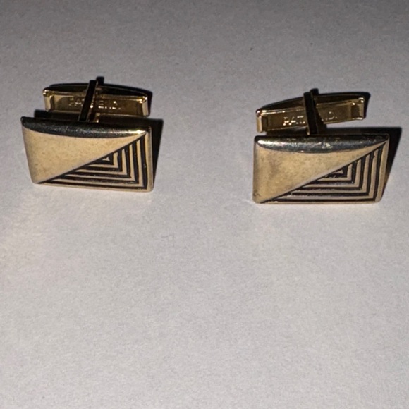 Other - Gold Geometric Cufflinks